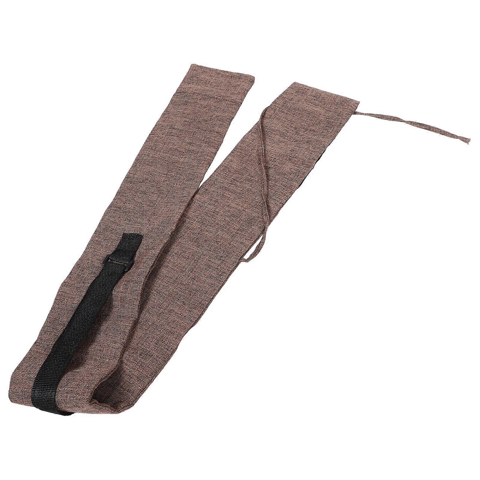 Canvas Sword Bag Portable Organizer For Swords And Daily Use Rectangular Shape Thick Cloth 1Pcs
