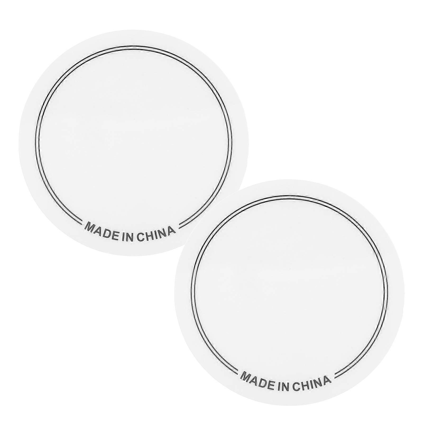 Drum Head Cushion Pads (2pcs) for Kick Drum Single Pedal Protection – Reduce Overtones for Clearer Sound, Easy Installation