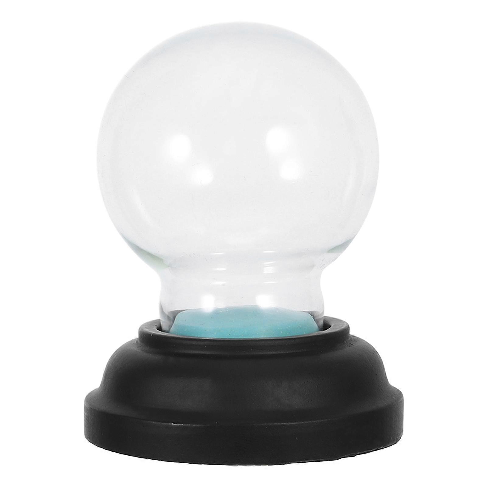 Clear Glass Snow Globe Dome with Base   Thickened Display Case for DIY Crafts, Christmas Decorations, Flower Plants and Creative Projects