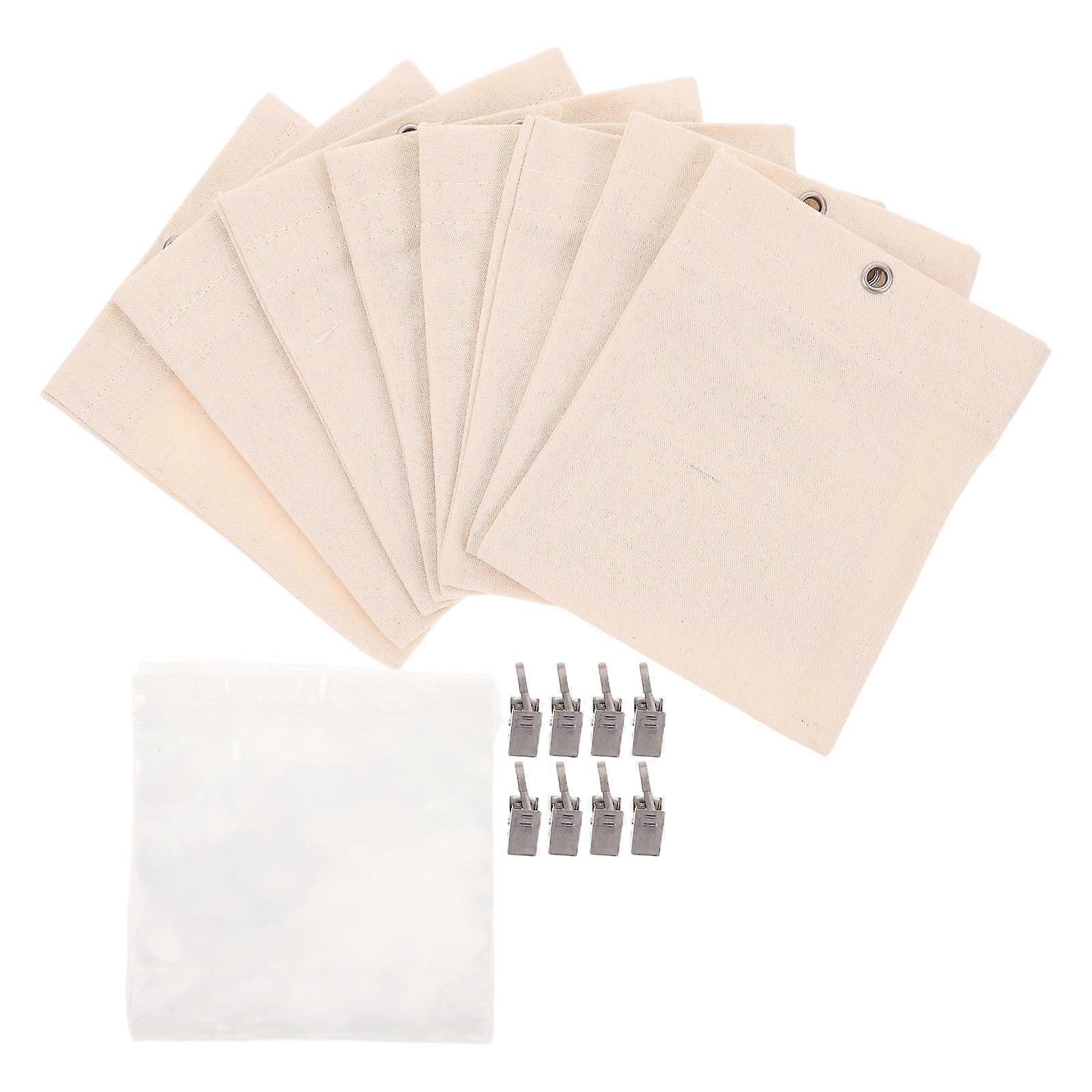 Drapery Weights For Outdoor Curtains PE Material Shading Environment Suitable for All Seasons 8 Sets