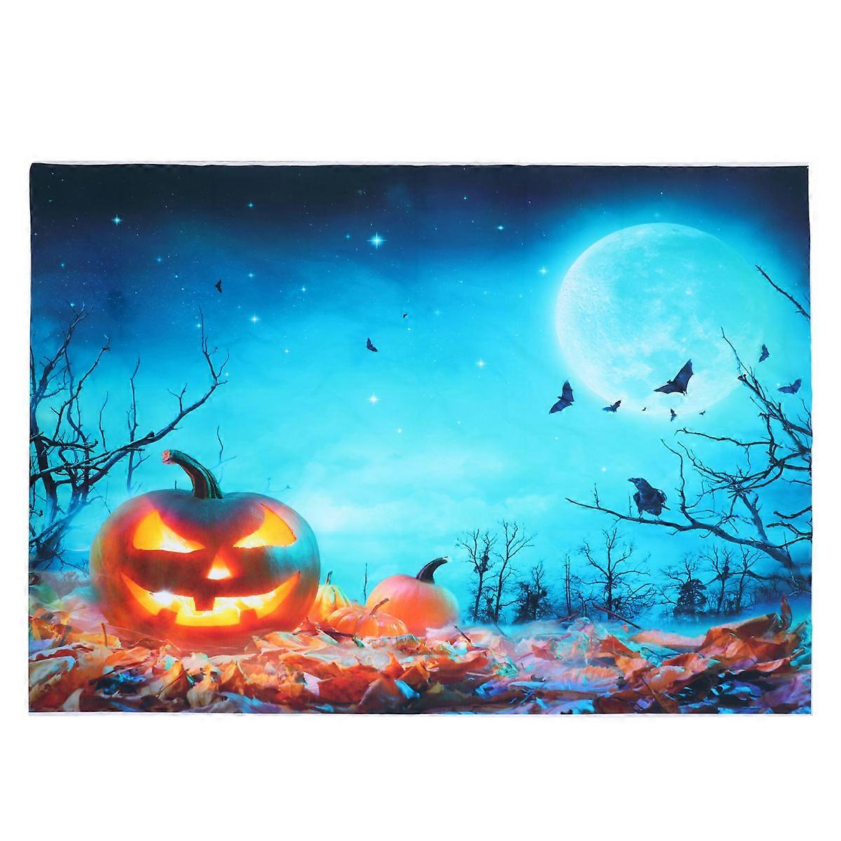 Photography Background Scary Backdrop Prop Hanging Cloth Rectangular Halloween Theme 210x150cm Vinyl Party Decoration 1Pcs