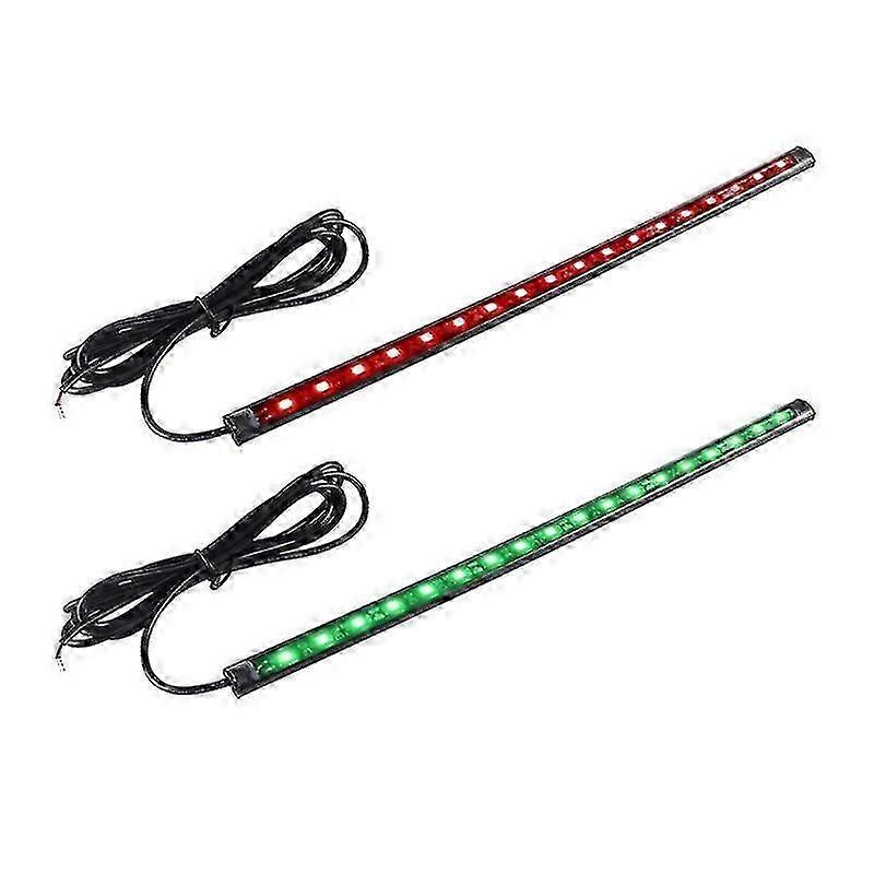 قوارب ، أضواء قارب شريط LED البحرية القوس والمؤخرة ، ضوء الميناء الأيمن DC 12V-ss