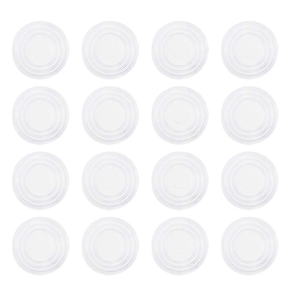 Glass Table-Top Bumper Double Sided Table Tops Bumper Glass Tabletop Spacers Home Use Transparent 250Set
