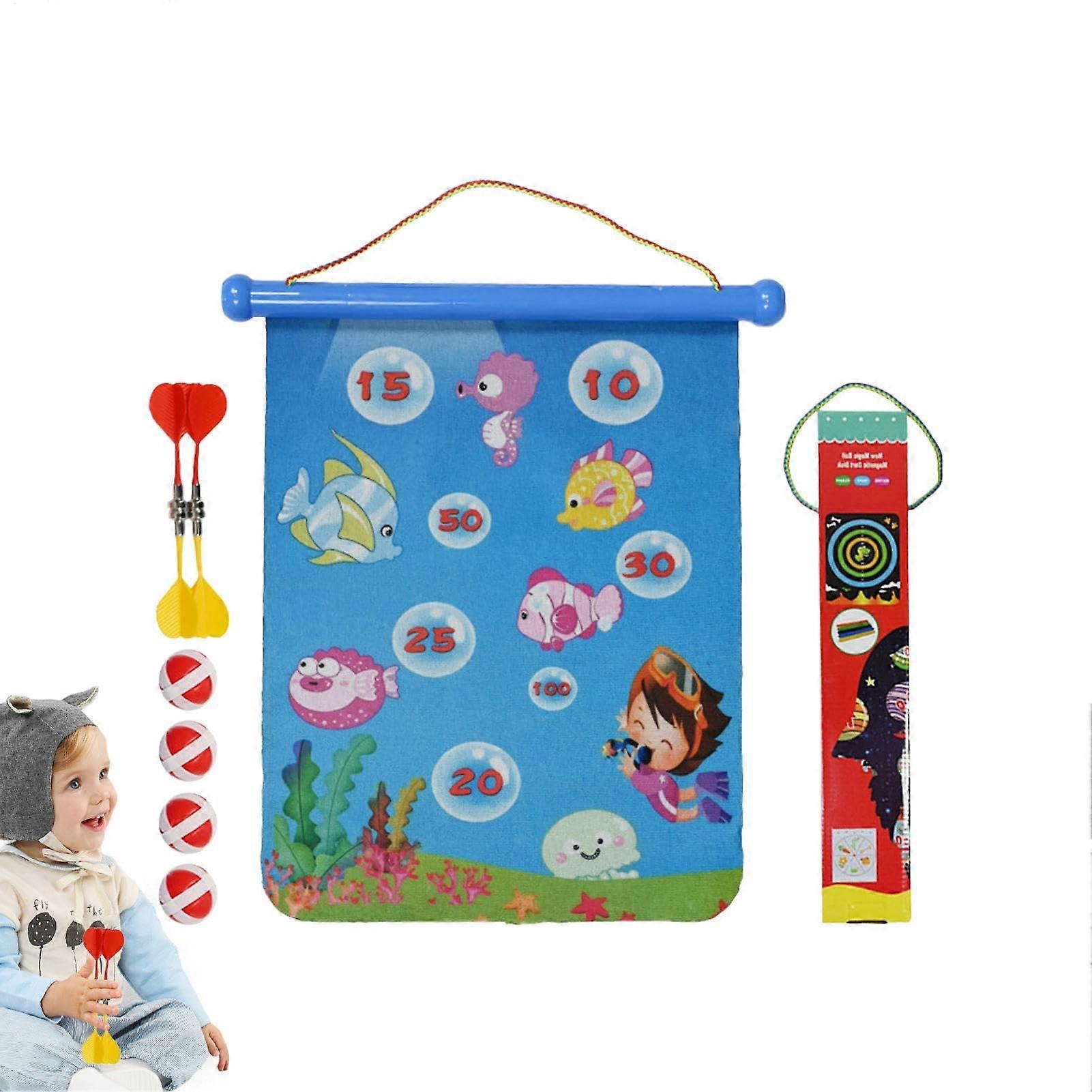 Magnetic Dartboard, Stocking Stuffers, Party Games, Indoor Dartboard Ref: 2107