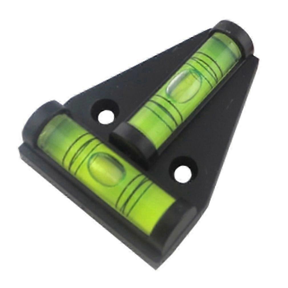 Portable T-Type Spirit Level Vertical and Horizontal Adjuster Bubble for Work Fixing Measurement Mini Tool