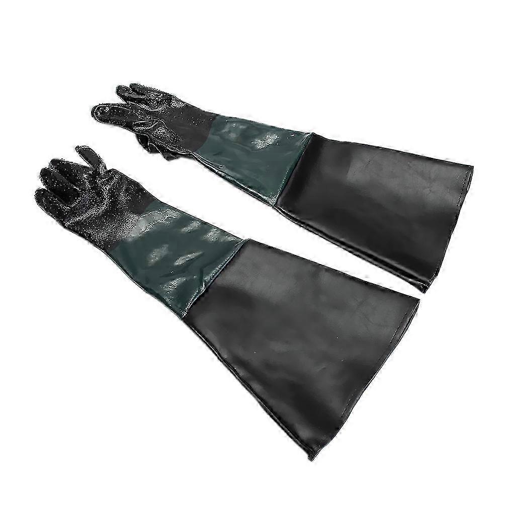 Duty Sandblasting Gloves For Blast Cabinet Blasting