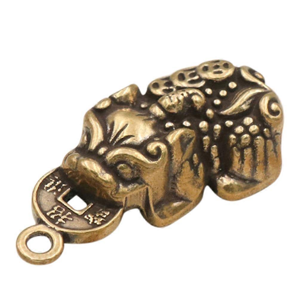 Key Chain Charm Brave Modeling Retro Style For Diy Enthusiasts 1Set