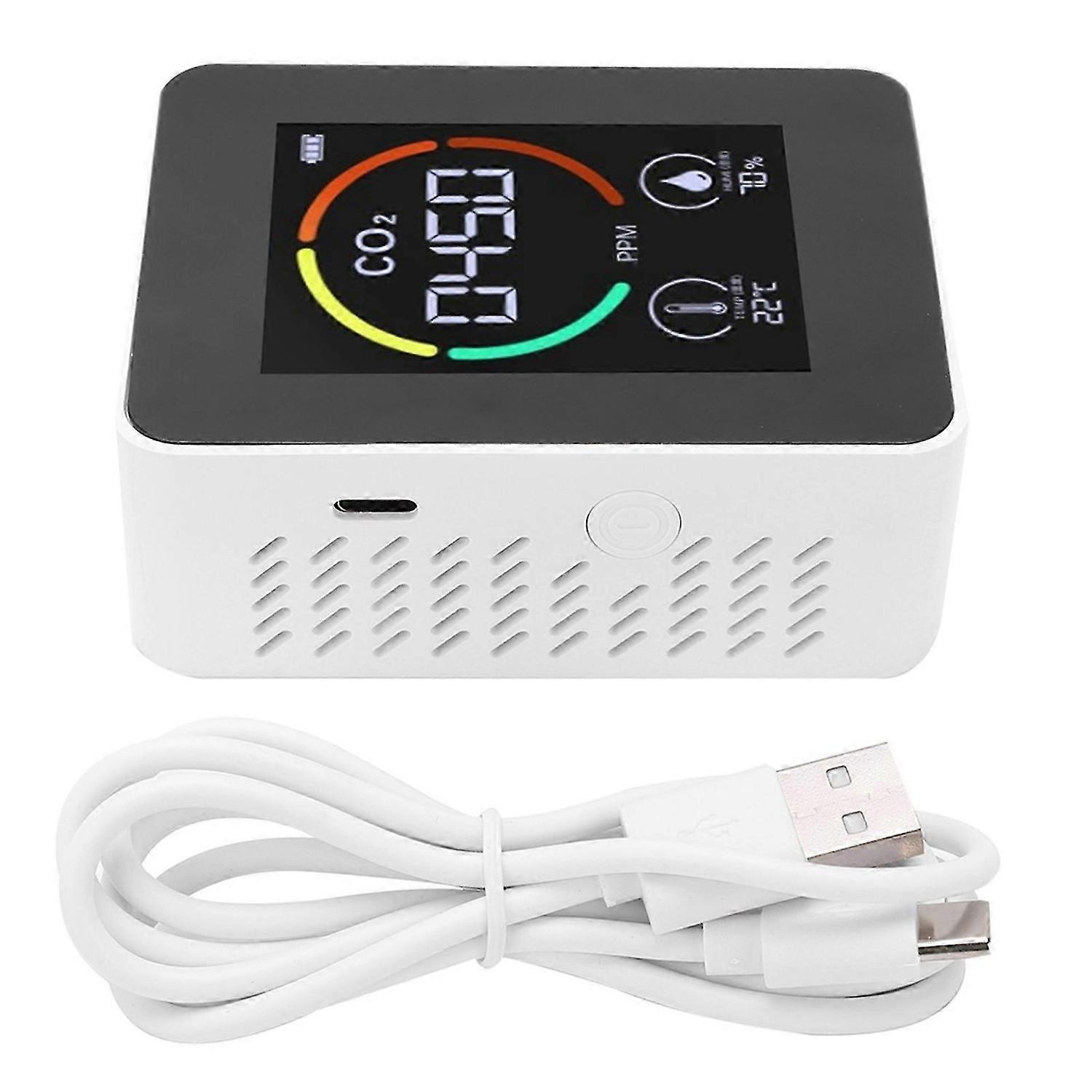 CO2 Detector Carbon Dioxide Gas Concentration Meter Temperature Humidity Measuring Machine