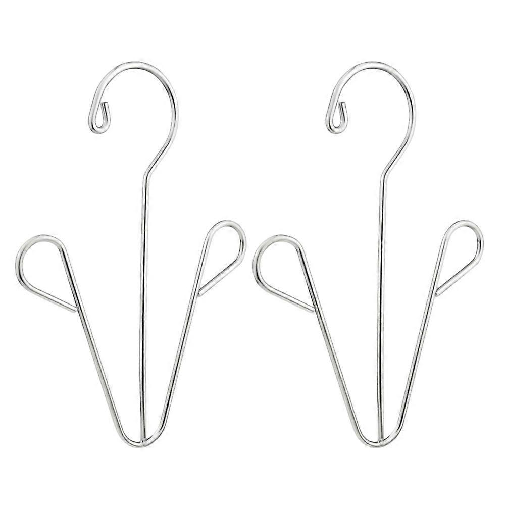 Stainless Steel Shoe Drying Rack Hanger – Lightweight & Compact Shoe Organizer for Home Use – Silver Color