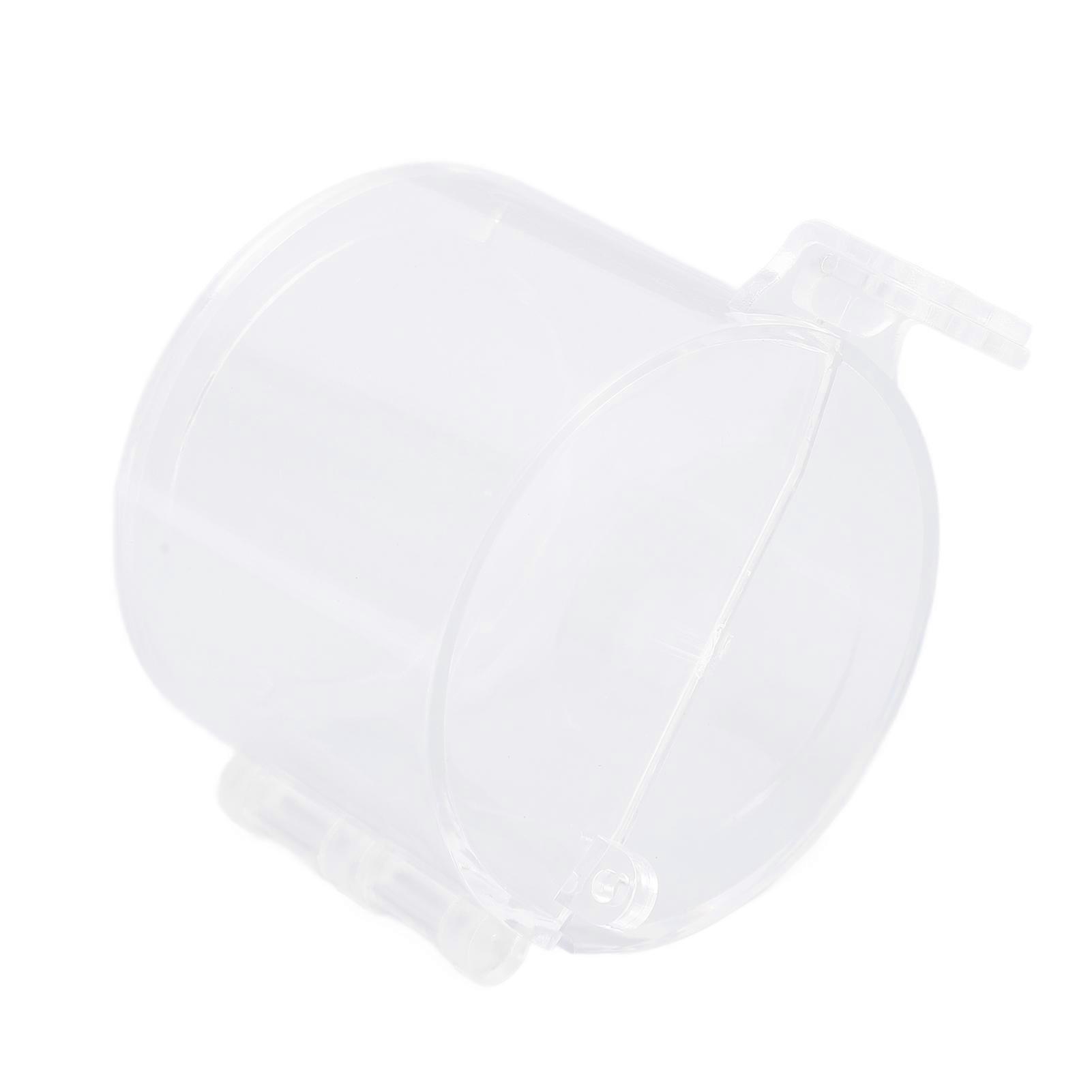 10Pcs Emergency Button Switch Cover Effective Protection No Disassembly Easily Install Stop Switch Cover for Industrial