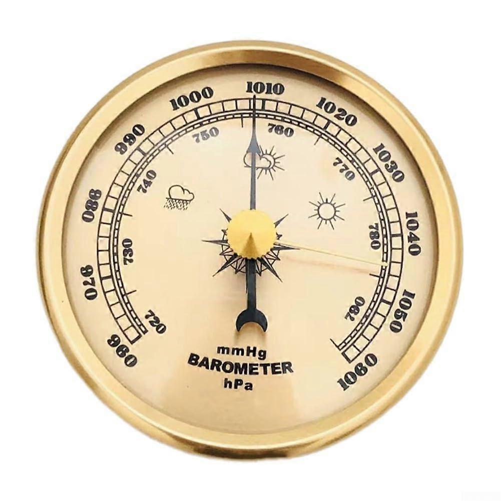 Compact 70 mm barometer for measuring atmospheric pressure in your home environment