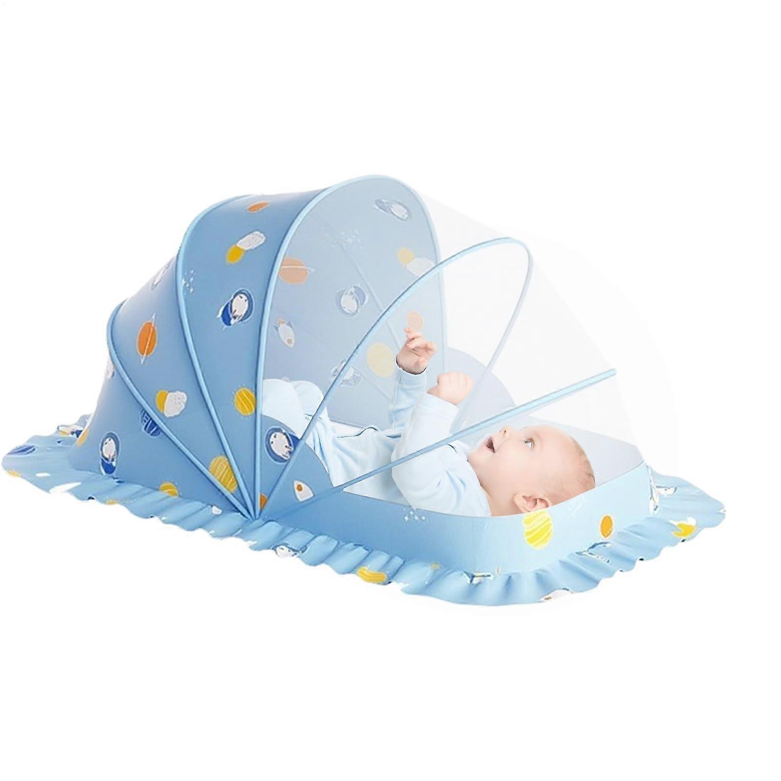Baby Crib Netting Foldable Bedding Canopy, portable mesh cover, breathable crib net