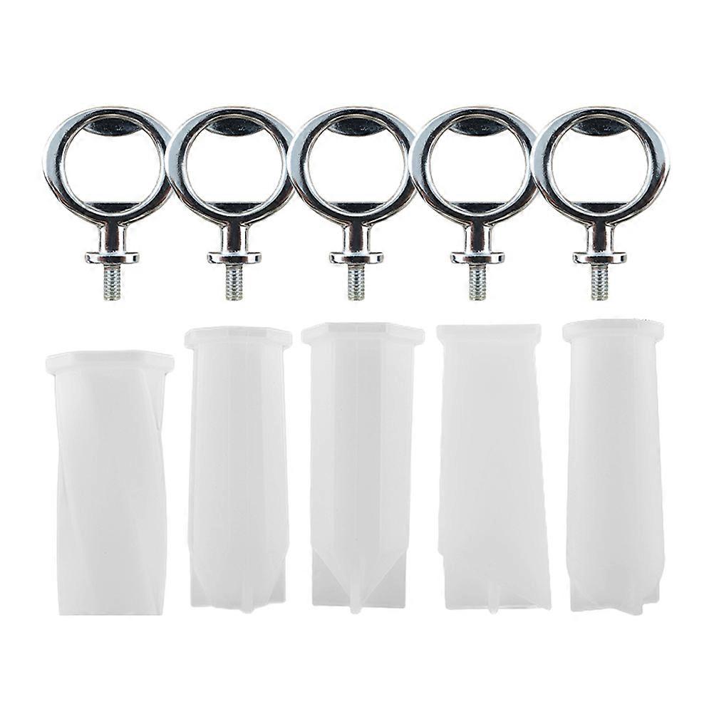Silicone Mold Kit Bottle Opener Grip Mold Diy Tools Resin Casting Various Shapes 1Set