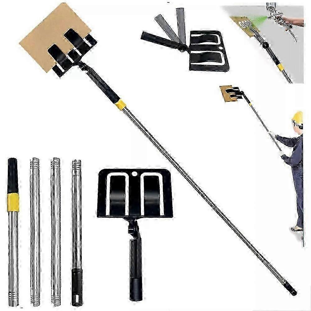 2025 Adjustable Angle Durable Spray Shield Holder Set,Spray Paint Handle Paint Shield