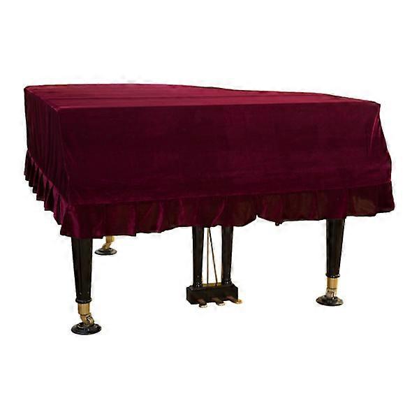 Dust cover for red grand piano (150-160CM)