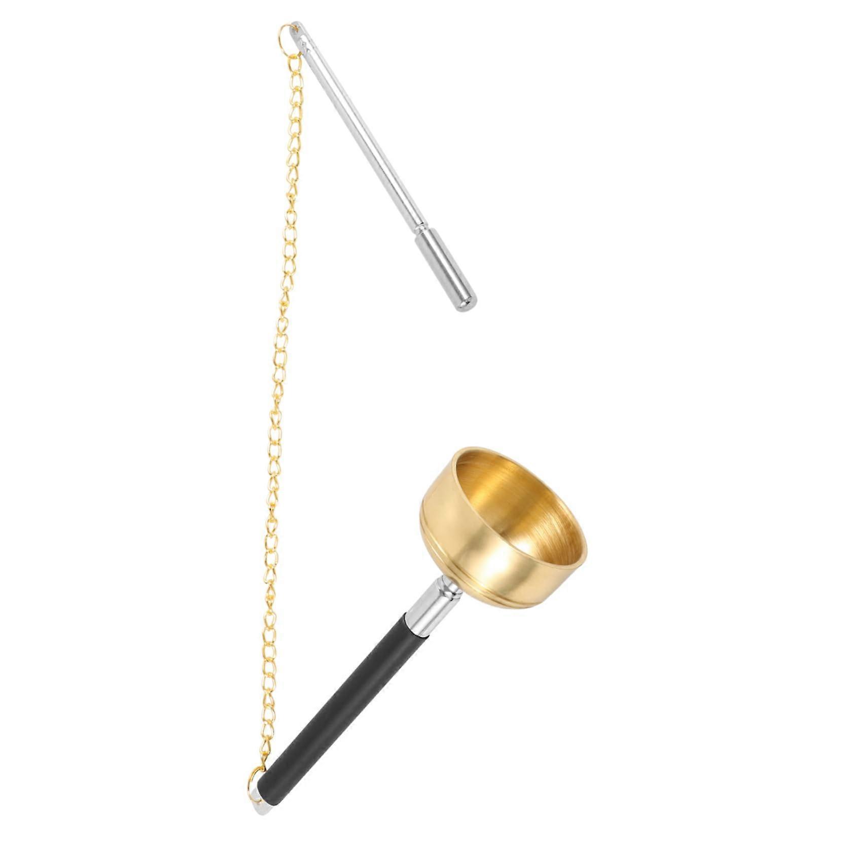 Buddhist Hand Bell, Portable Prayer Bell, Traditional Meditation Instrument, Handheld Buddhist Bell, Assorted Colors