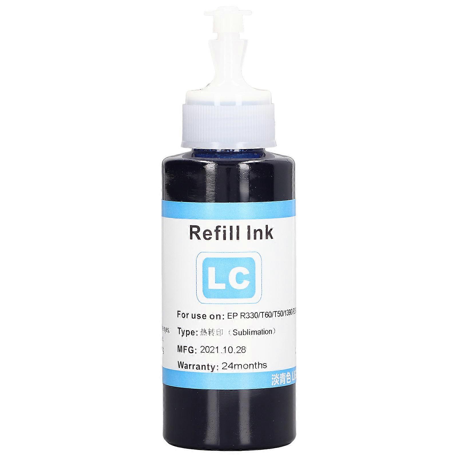Sublimation Ink Refill Heat Transfer 100ML Digital Printing Accessory for R330 230 T60 T50 LC