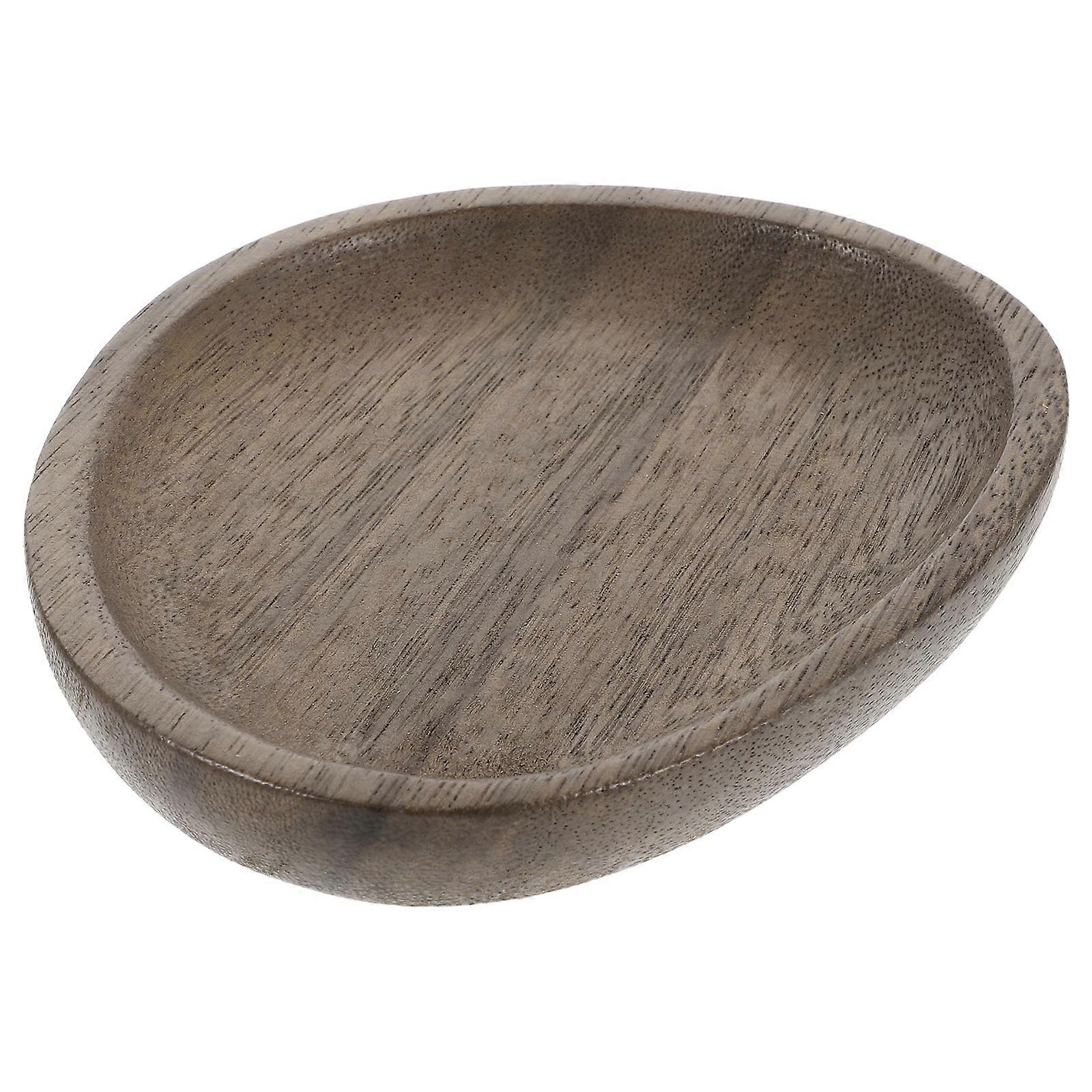 Acacia Wood Snack & Dessert Platter – Versatile Kitchen Serving Tray for Fruits, Cookies & Appetizers – Creative Design for Daily Use & Entertaining