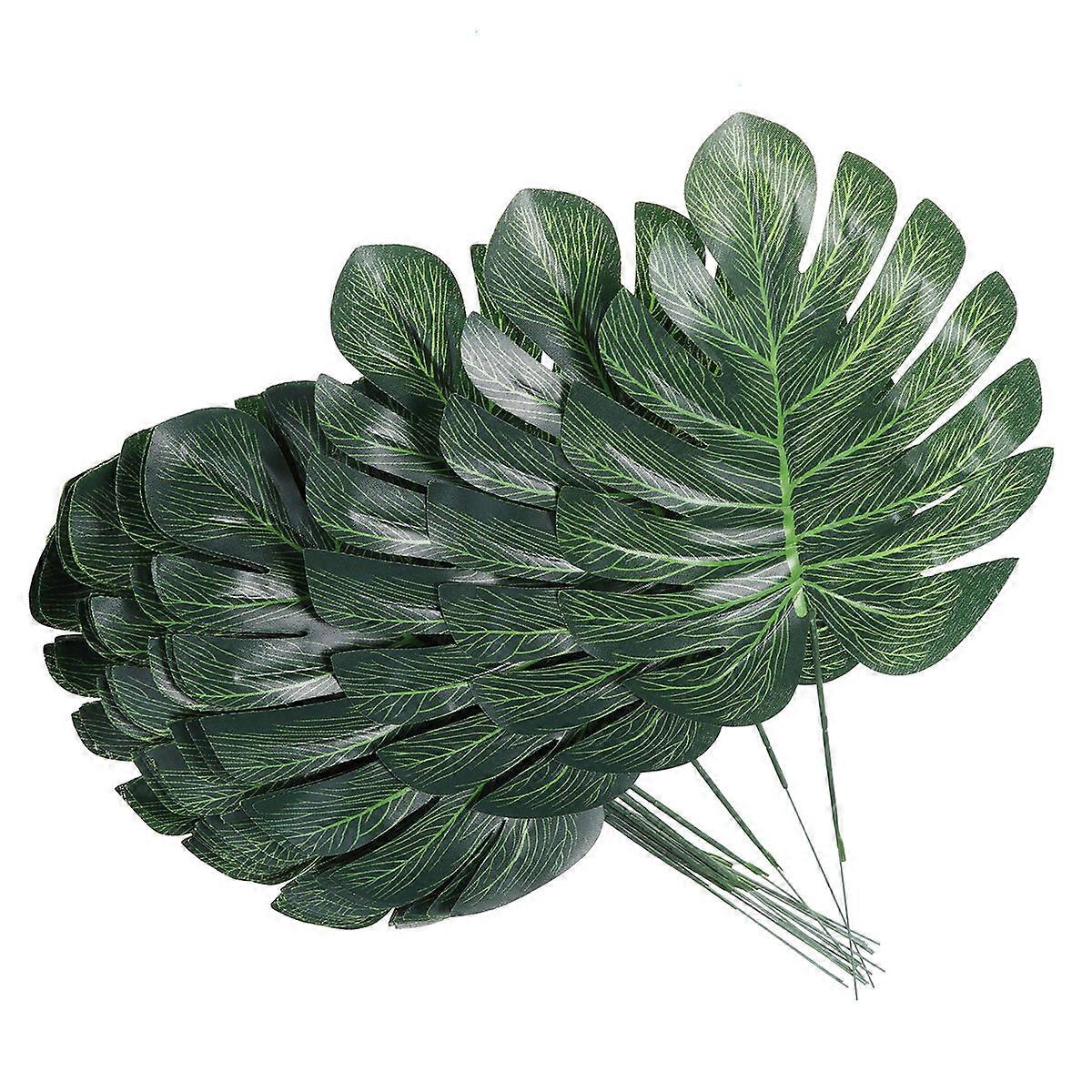 Artificial Leaf Decorations for Plastic Flowers with Small Size 30 Pcs
