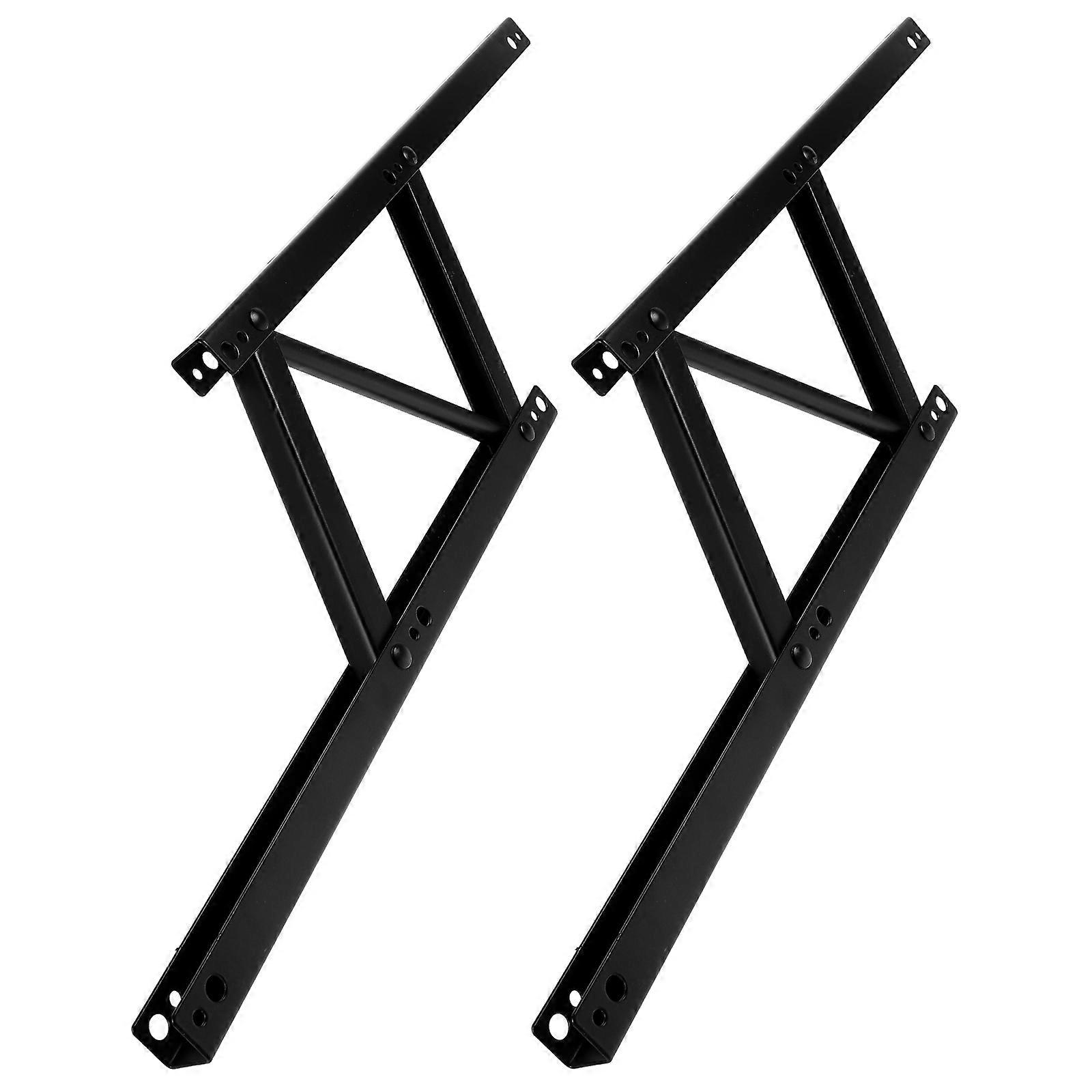 Supporting Hinge Lift and Up Spring Loaded for Student Table Space Saving 2Pcs