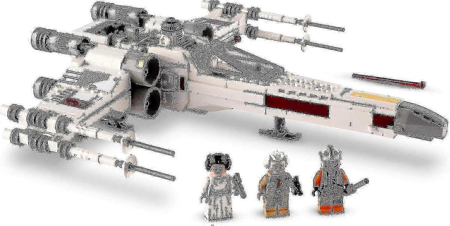 2025年スターウォーズルークスカイウォーカーのXウイングファイタービルド可能なおもちゃスターシップ、子供のためのギフト