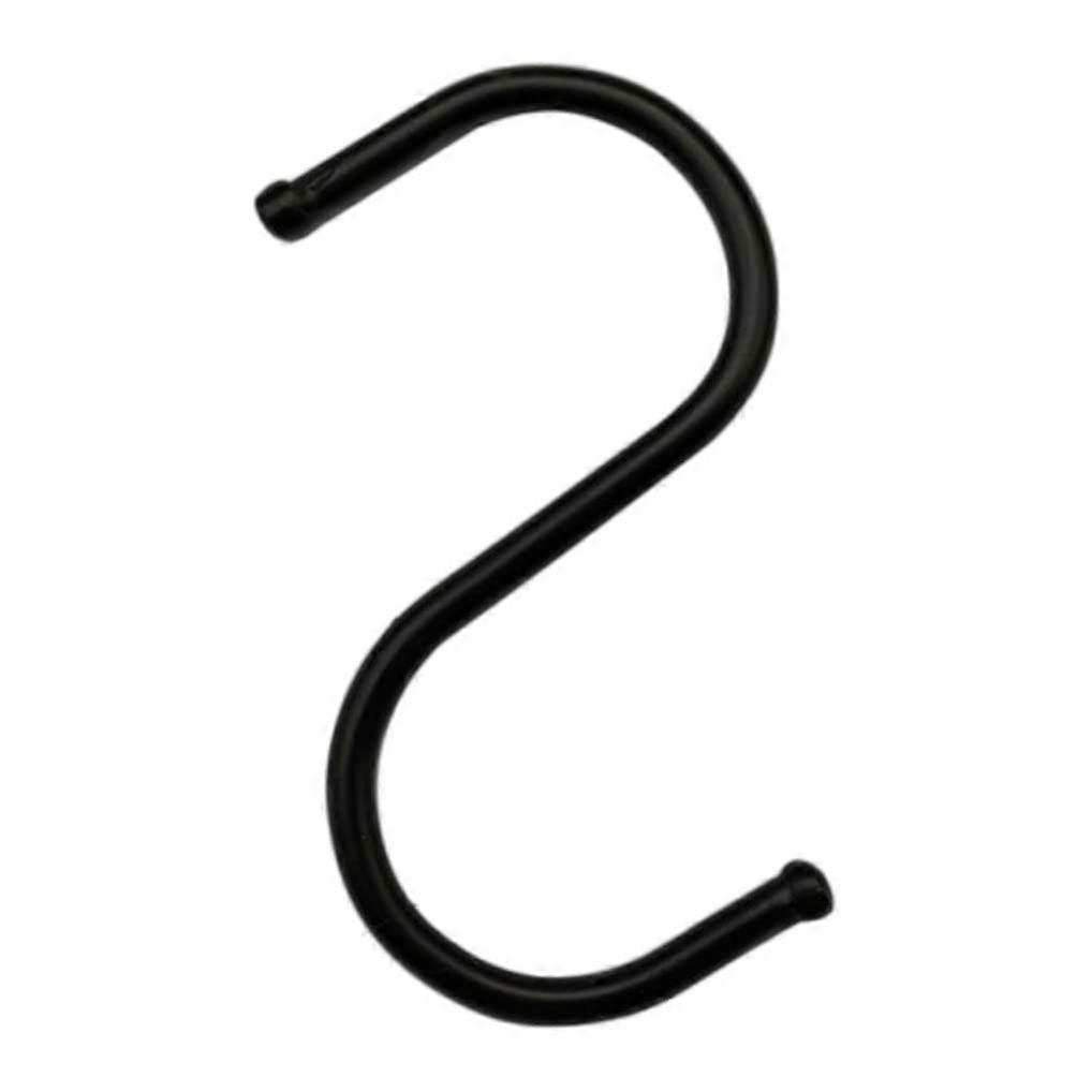 Black S Hooks Heavy Duty Hangers for Kitchen Bathroom