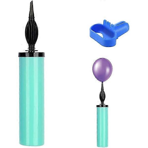 Balloon Pump Double Action Manual Inflator for Exercise Ball Yoga Ball Macaron Color with Tool Kit