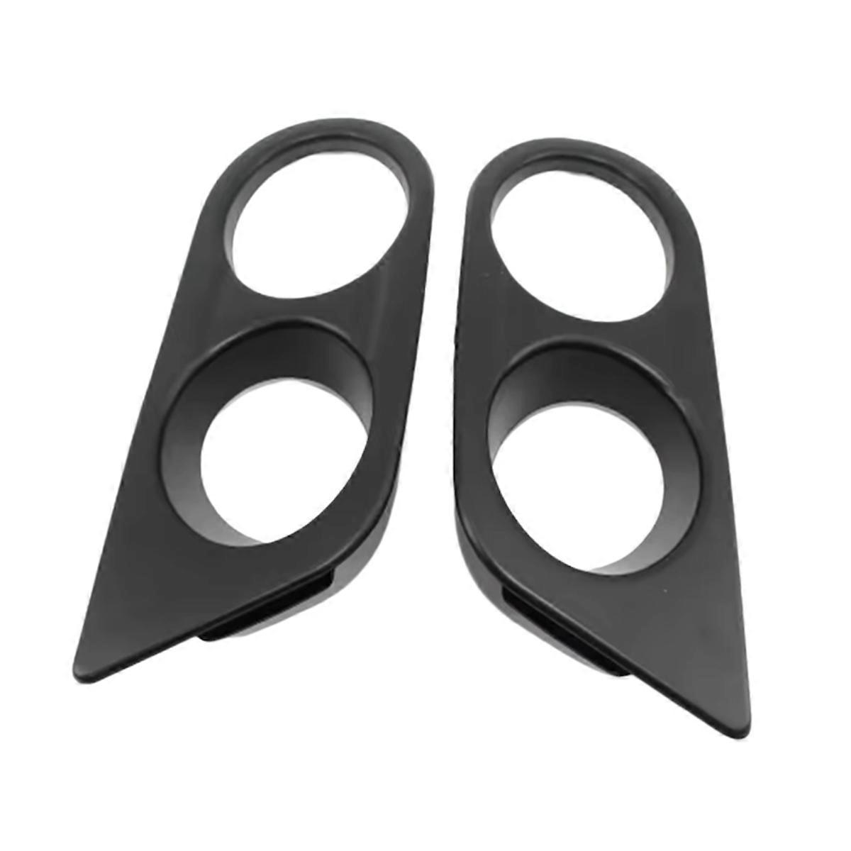 Car Front Fog Light Frame Dual Hole Fog Lamp Trim Cover for 3 Series E46 M3 2001-2006