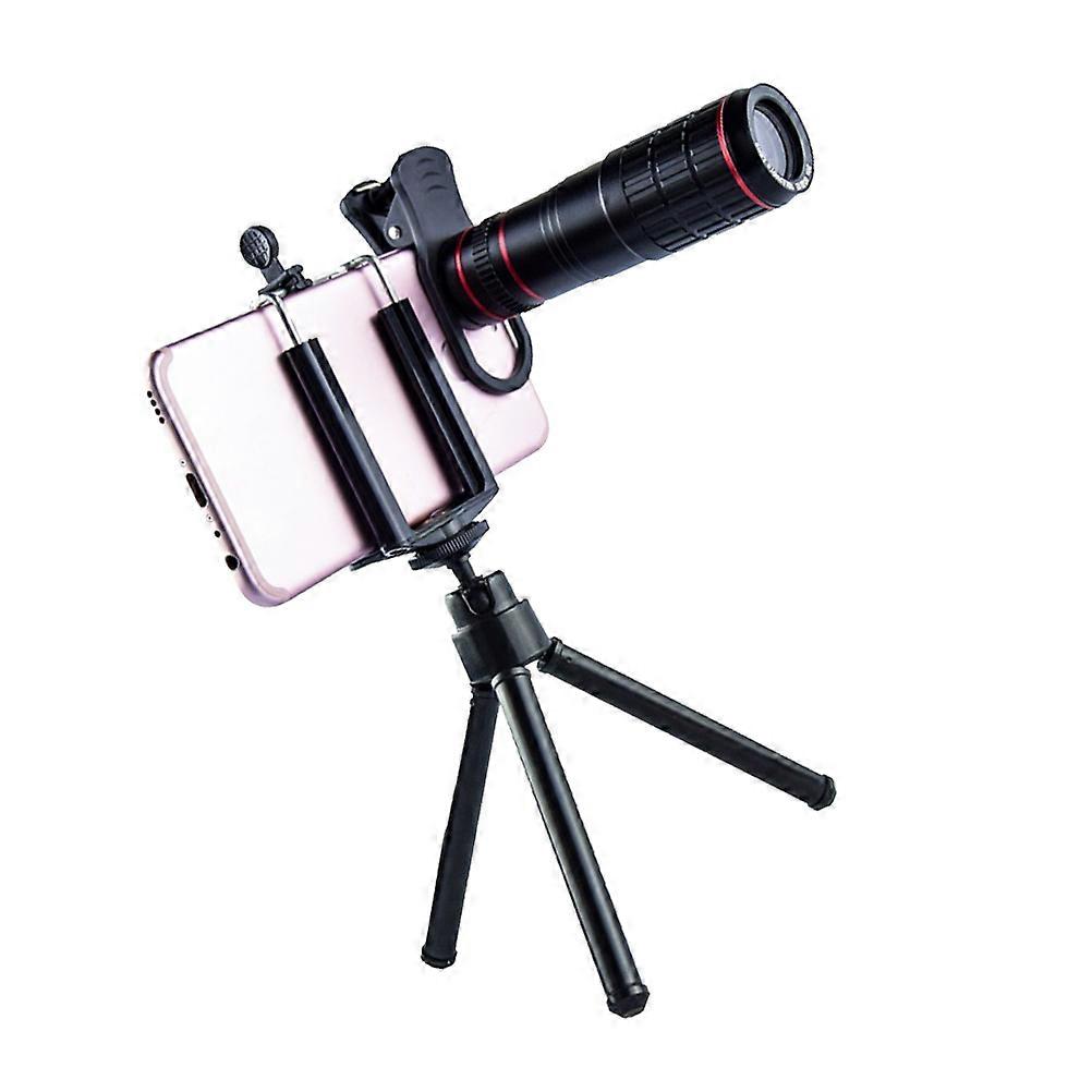 Telephoto Lens Set 20x Monocular Scope for Phone Use 5 in 1 Bundle