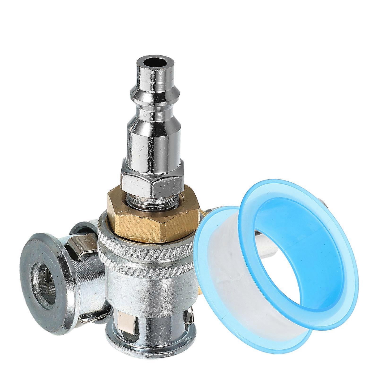 Truck Tire Air Chuck Adapter Quick Inflation For Automobile Tires Vehicle Tools Firm Construction 1Set