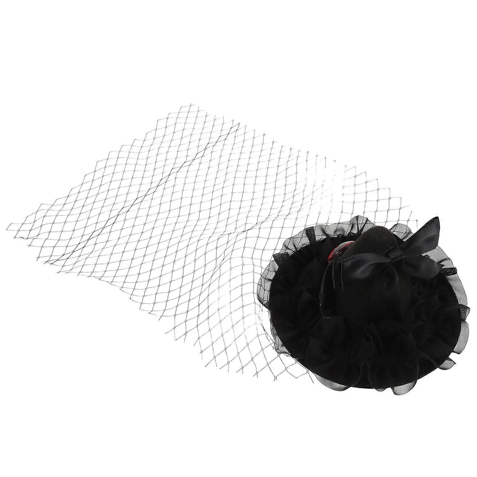 Fascinator Hat Round Brim Costume Accessory Photography Sessions 1Pack