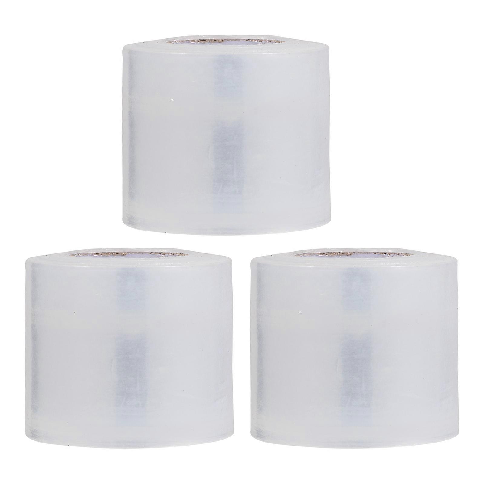 Transparent Film for Makeup with Smooth Elastic Surface 3 Rolls