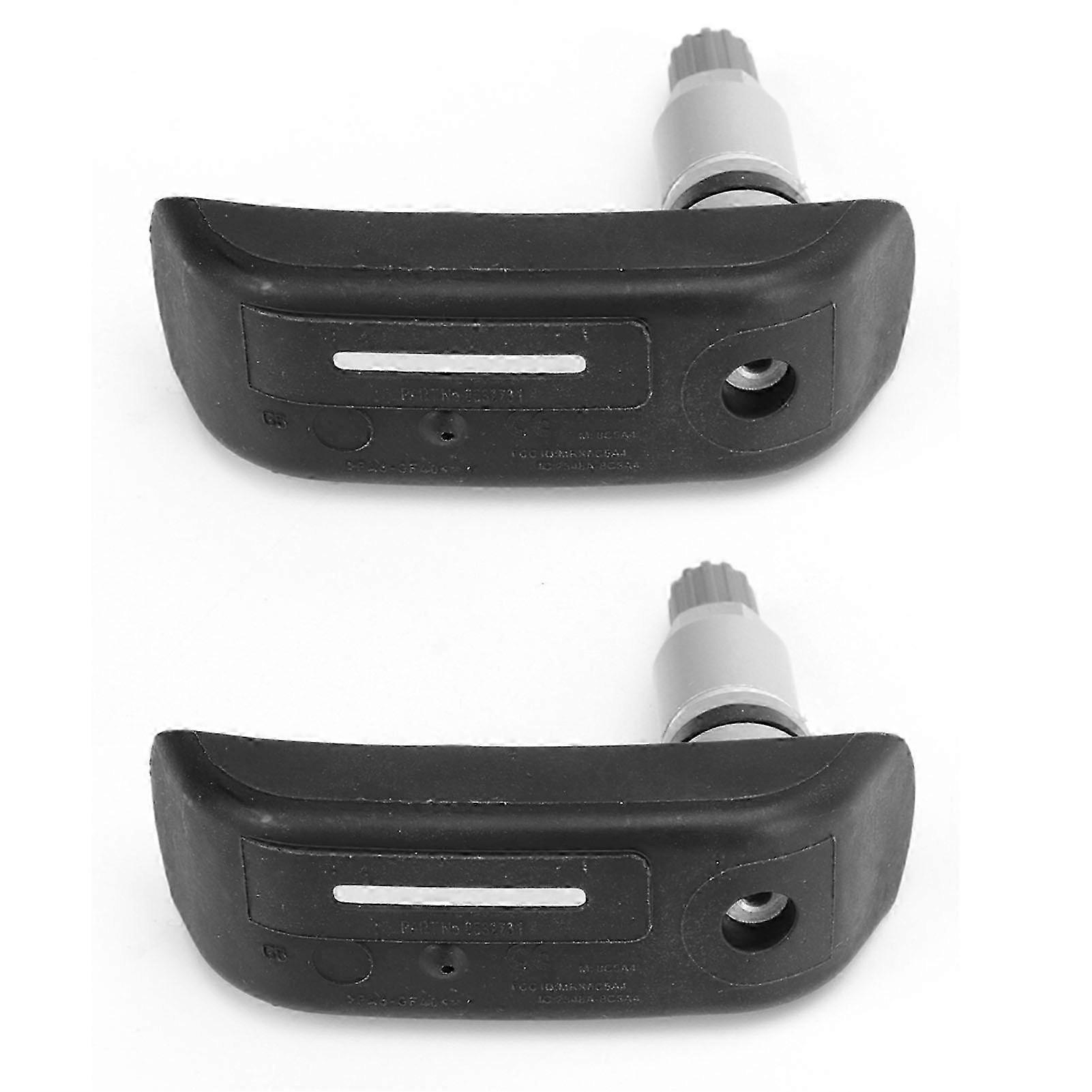 1Pair Tire Pressure Monitoring Sensor Impact Sensitive Wear Resistant Replacement for Certain Brands
