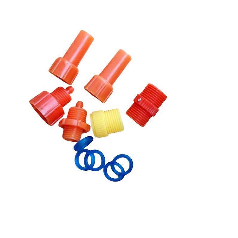 Agricultural Electric Sprayer Extension Telescopic Pole Special Fitting Multi-section Telescopic Pole Fitting (1x M18*18 Connectors Set)
