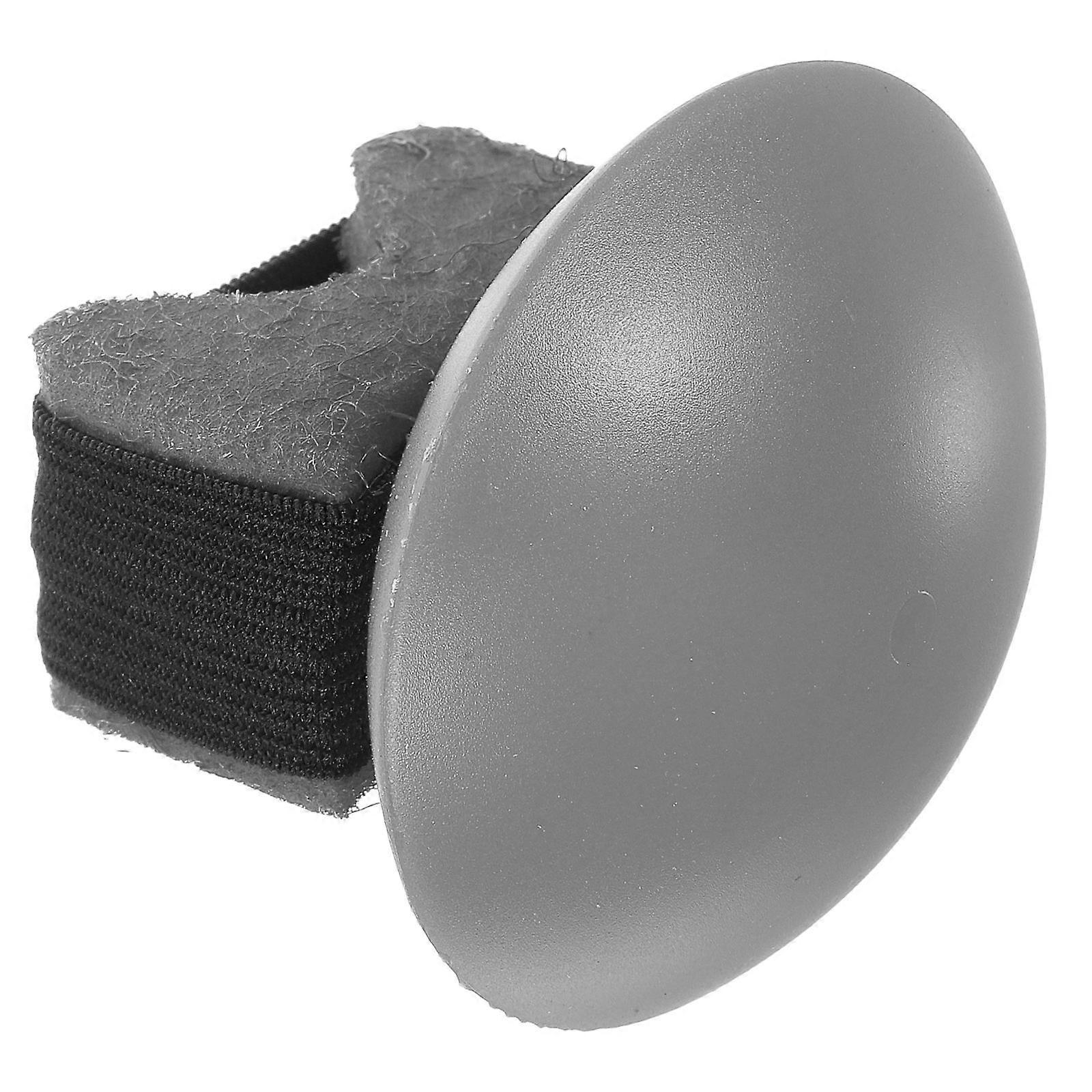 Guitar Accompaniment Finger Sand Hammer For Musicians Performance Grey Oval Shape 1Set
