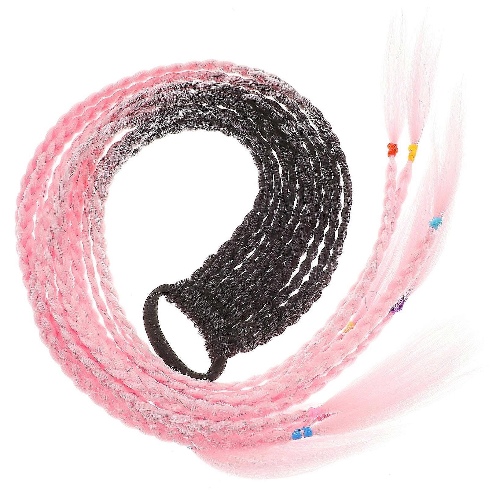 Colored Hair Extensions For Kids Hairpieces Daily Life Elegant Style 1Pack