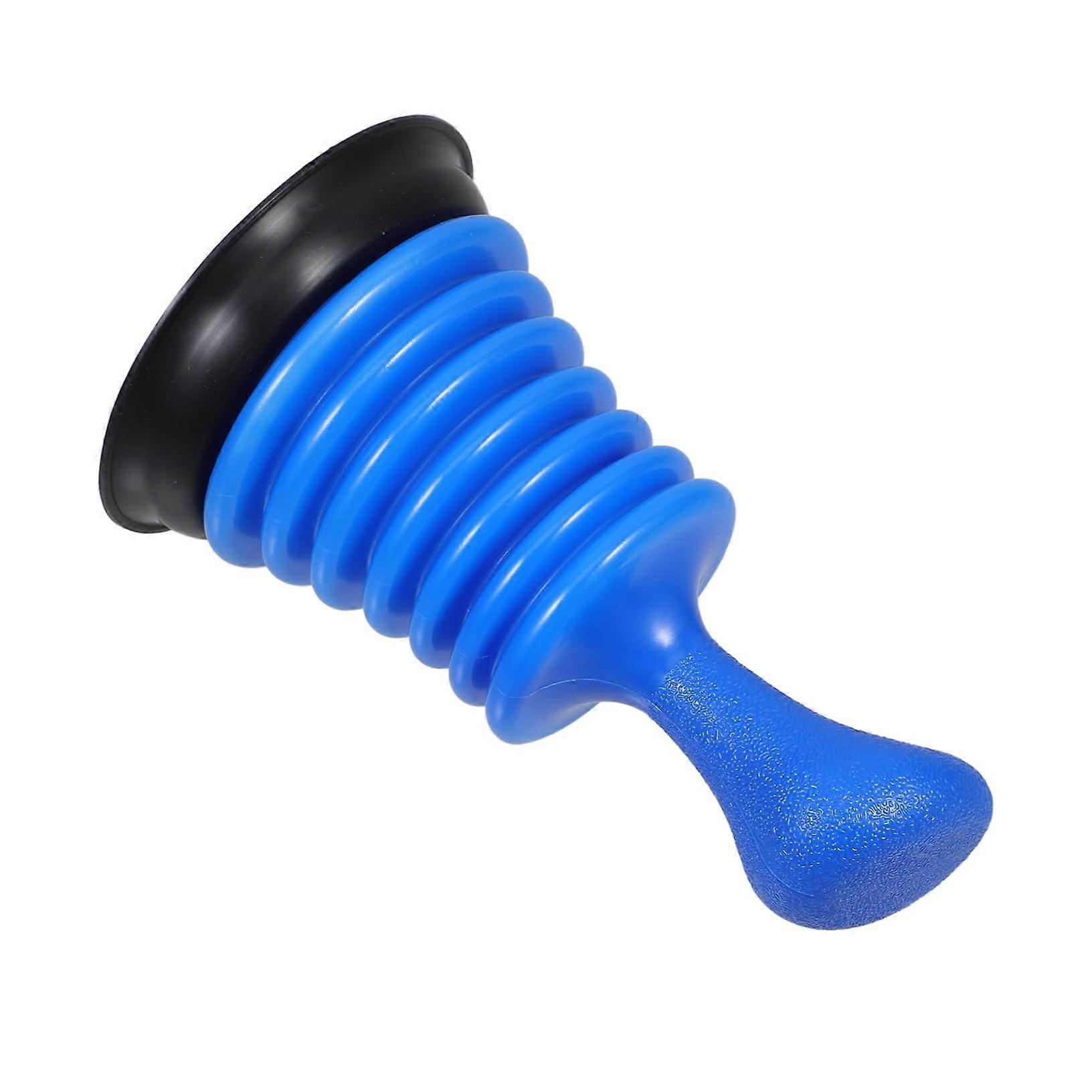 Compact drain cleaner for sinks, pump for clogged toilets and drains