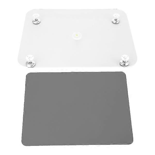 Adjustable Resin Leveling Table with Silicone Mat, Gray
