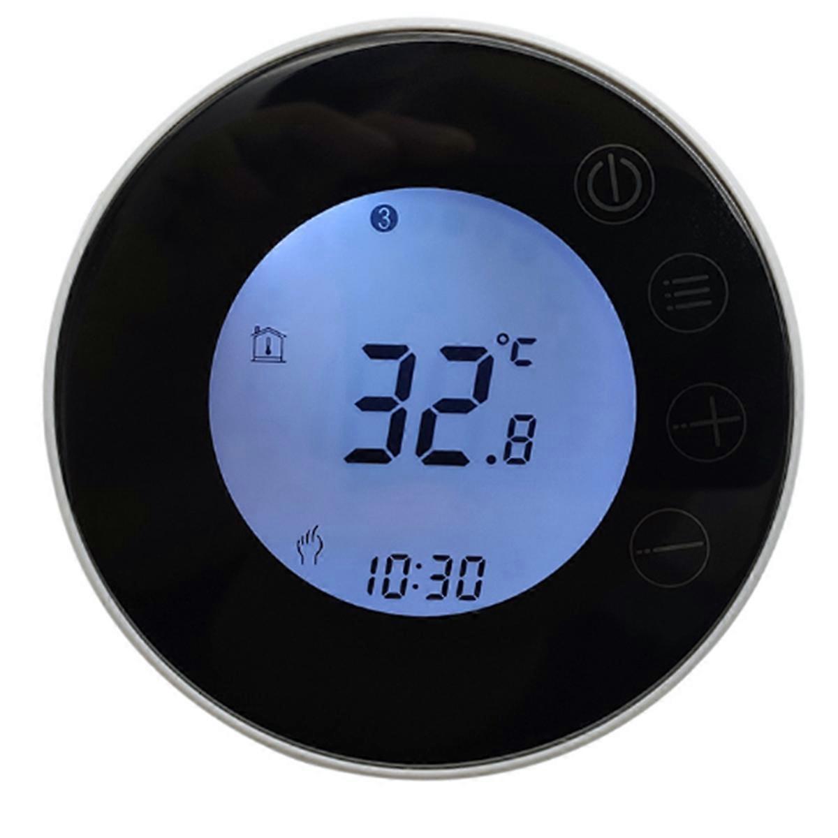 Tuya Circular WiFi Indoor Thermostat Smart App Application Can Remotely Control Temperature Controller X7GB