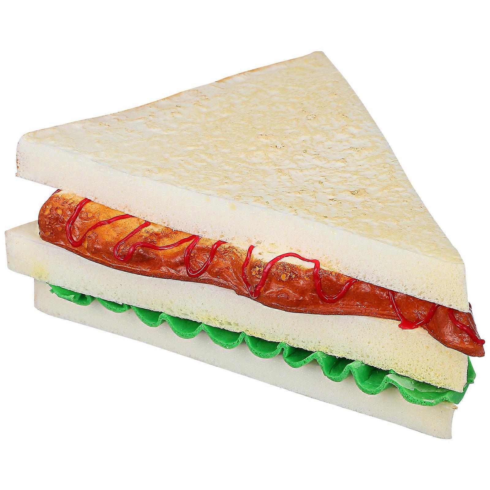 Decorative Kitchen Prop, Artificial Bread with Natural Texture Feel