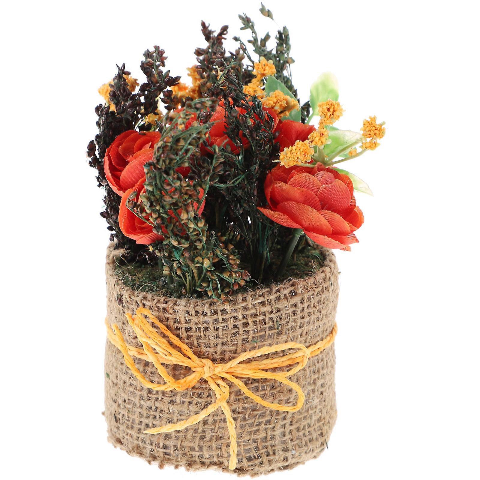 Stylish Artificial Plant for Desk and Indoor Environment Enhancement