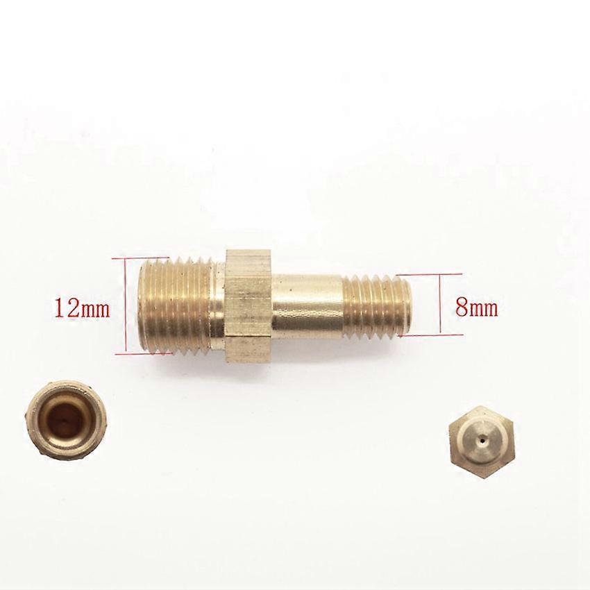 Copper Nozzle Gas Stove Conversion Kit for Natural Gas and Liquefied Petroleum Gas (LPG) #19 Nozzle Flat Tip 8-12 Natural Gas Small Hole