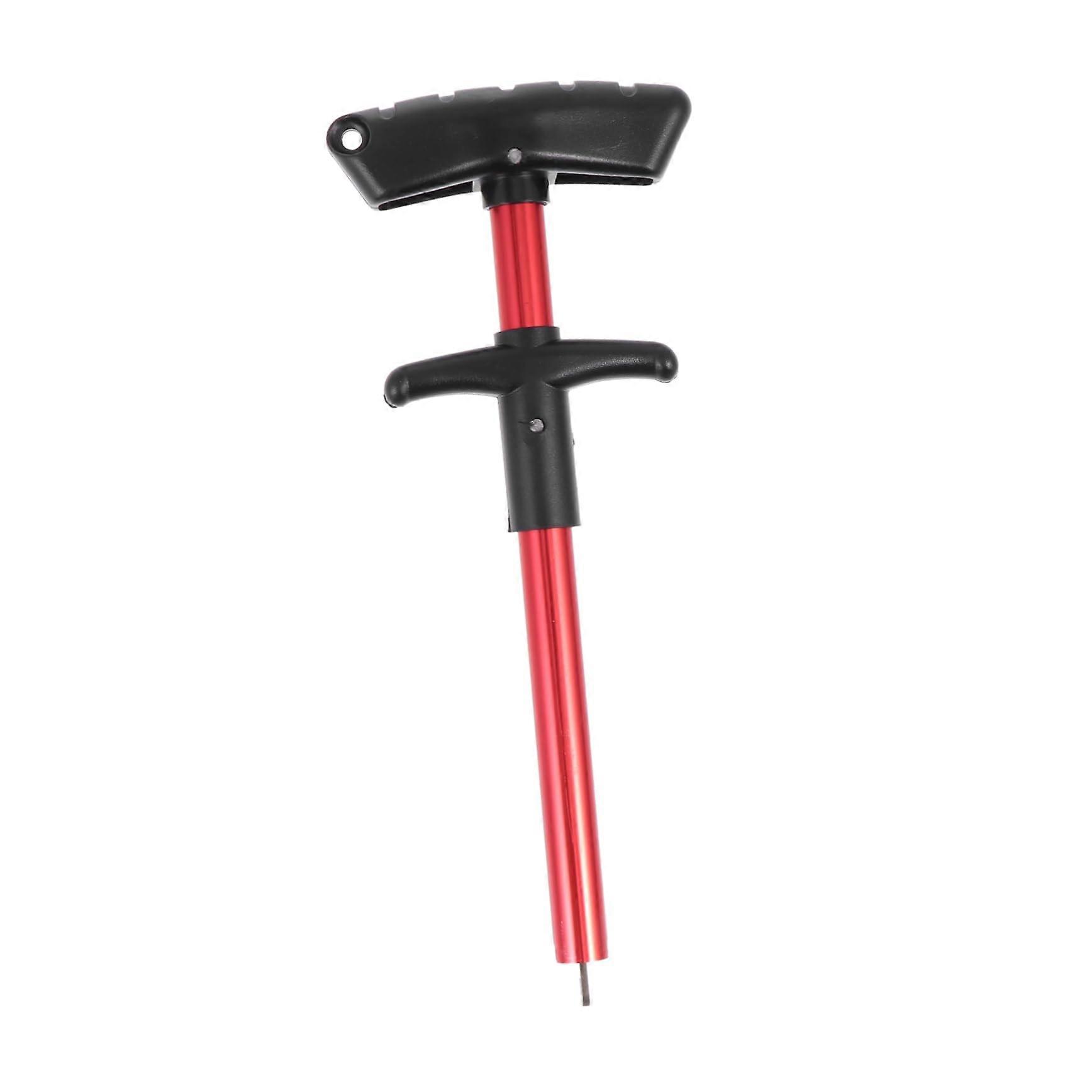Portable TShaped Hook Remover Fishing Tool Red for Fishing Lightweight and Handy with Improved Grip for Efficiency 1