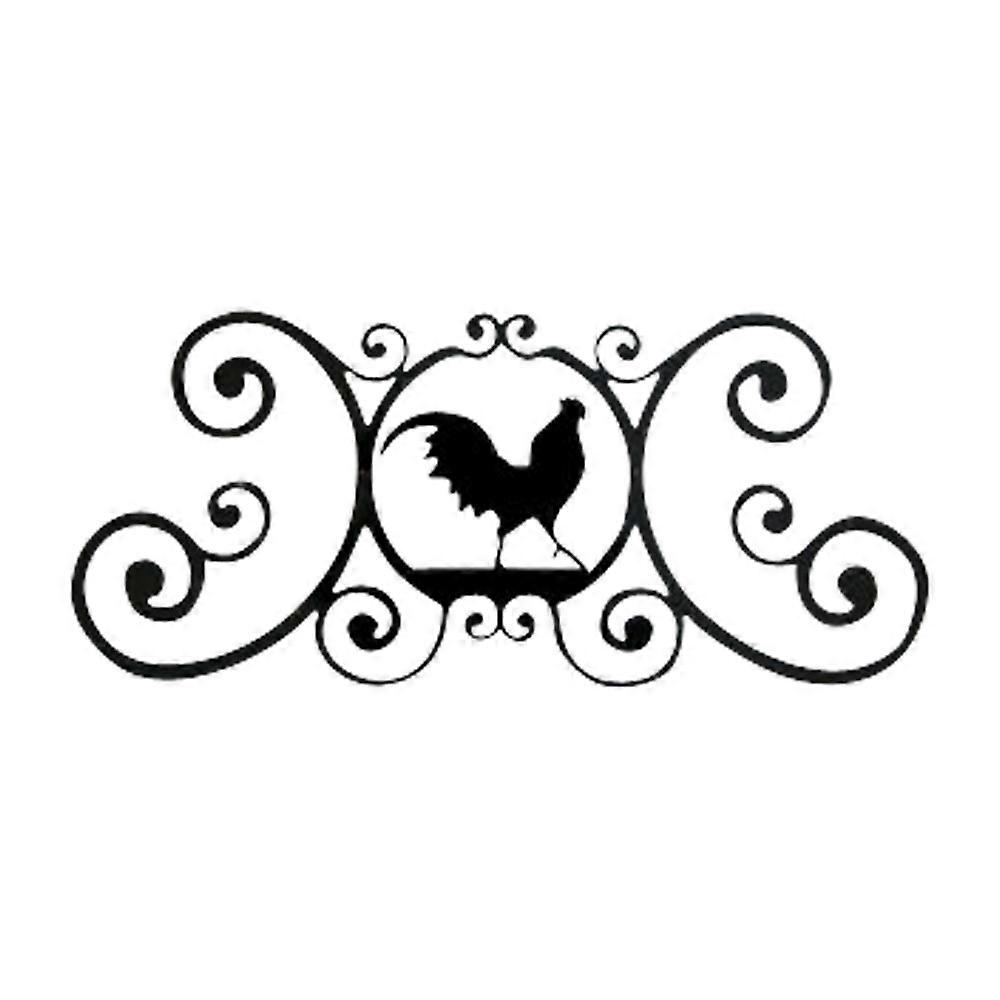Rooster Over Door Plaque