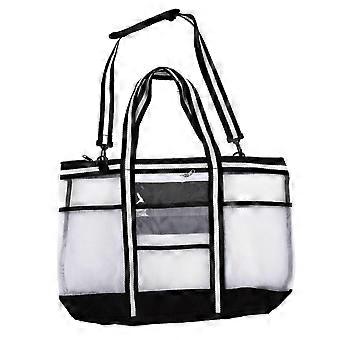 2025 8 Tasche Nylon Mesh Strandtasche Multifunktionale Camping Einkaufstasche für das Einkaufen im Freien