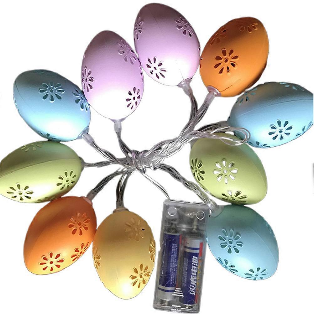 Festival Decorative Lights Egg Shape String Lamps 200x6x4cm Energy Saving 1 Set