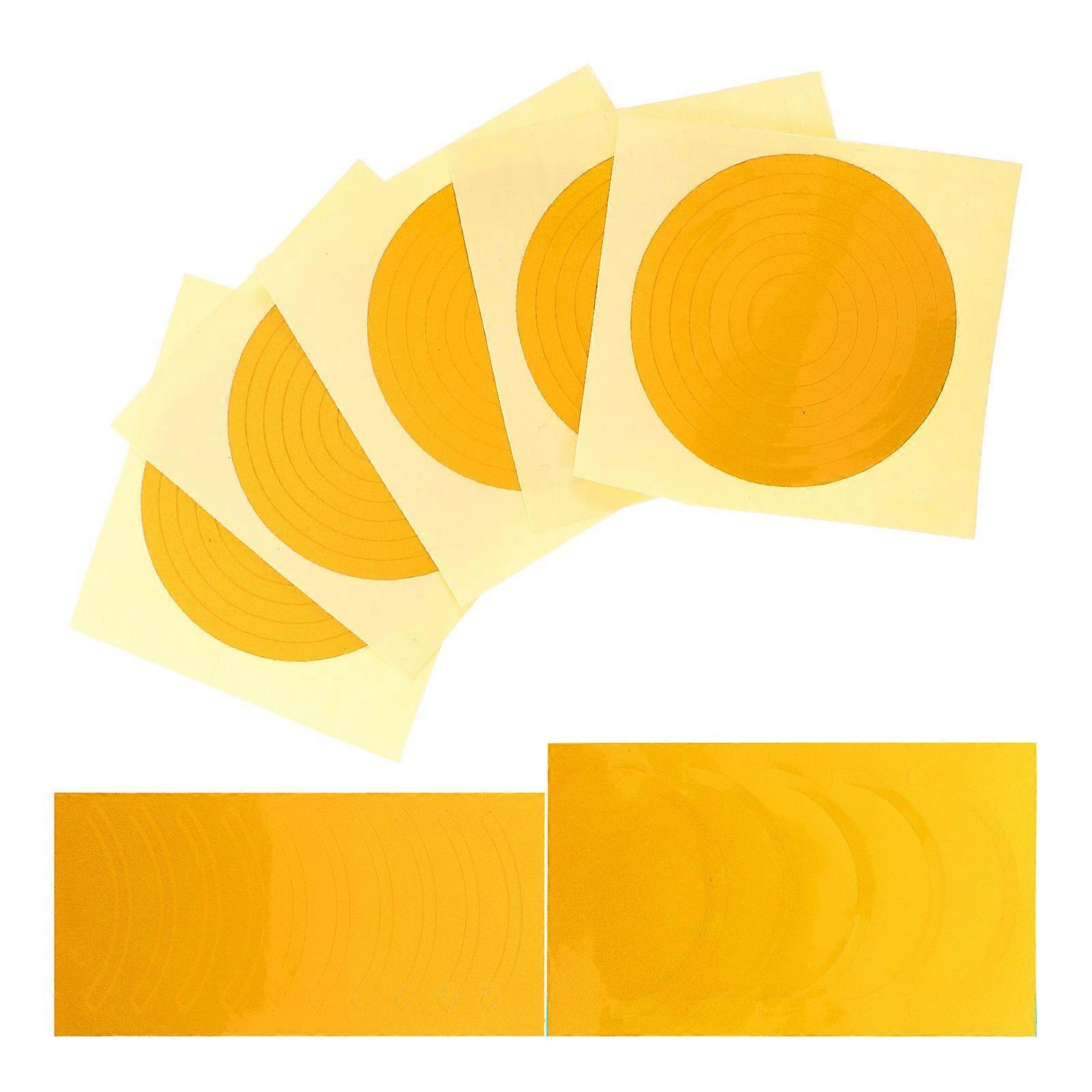 Pressure Gauge Stickers Adhesive Decals for Identification 7 Sheets