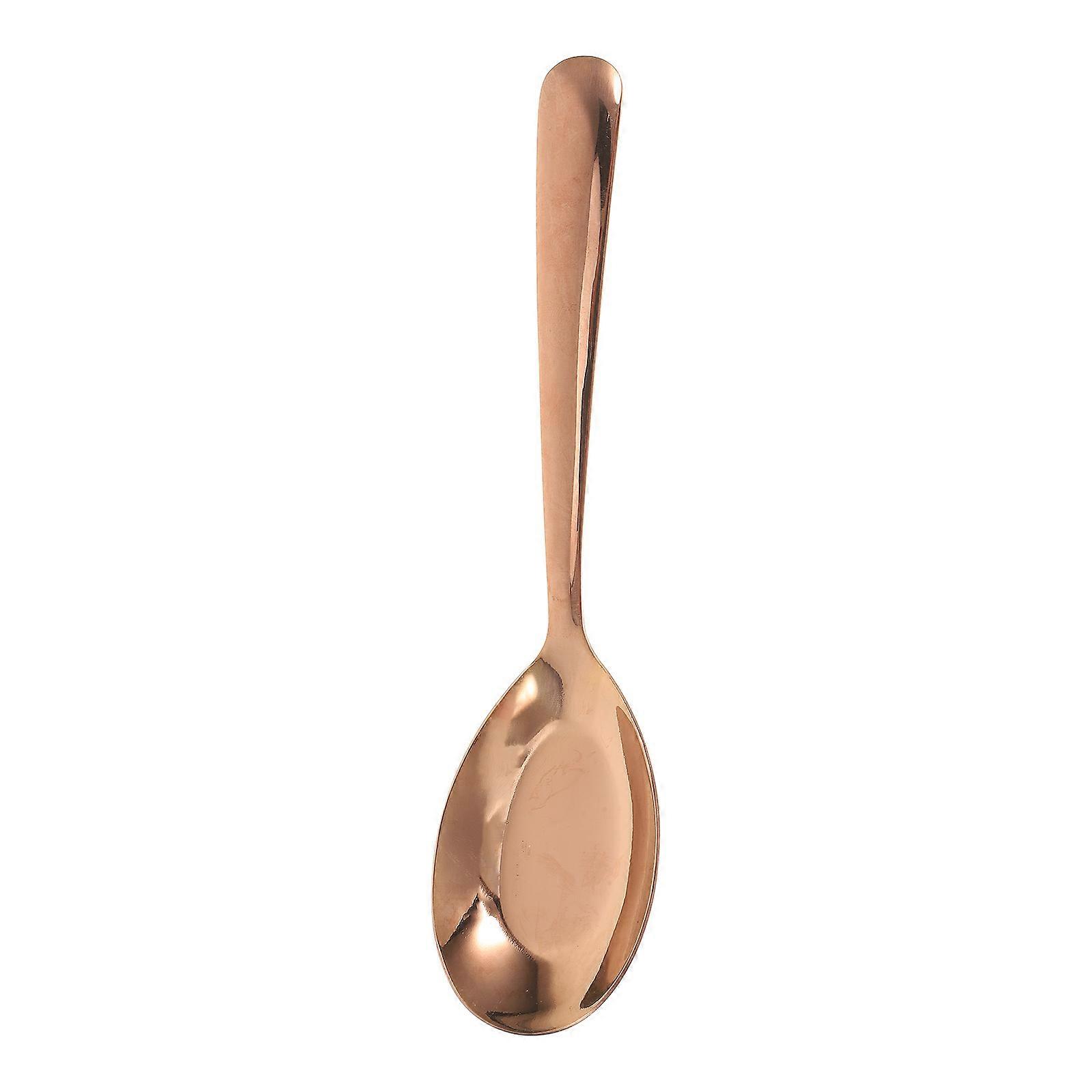 Stainless Steel Soup Spoons Set Deep Bowl and Dessert Spoons for Ramen Cereals Wonton and Dumplings 2pcs