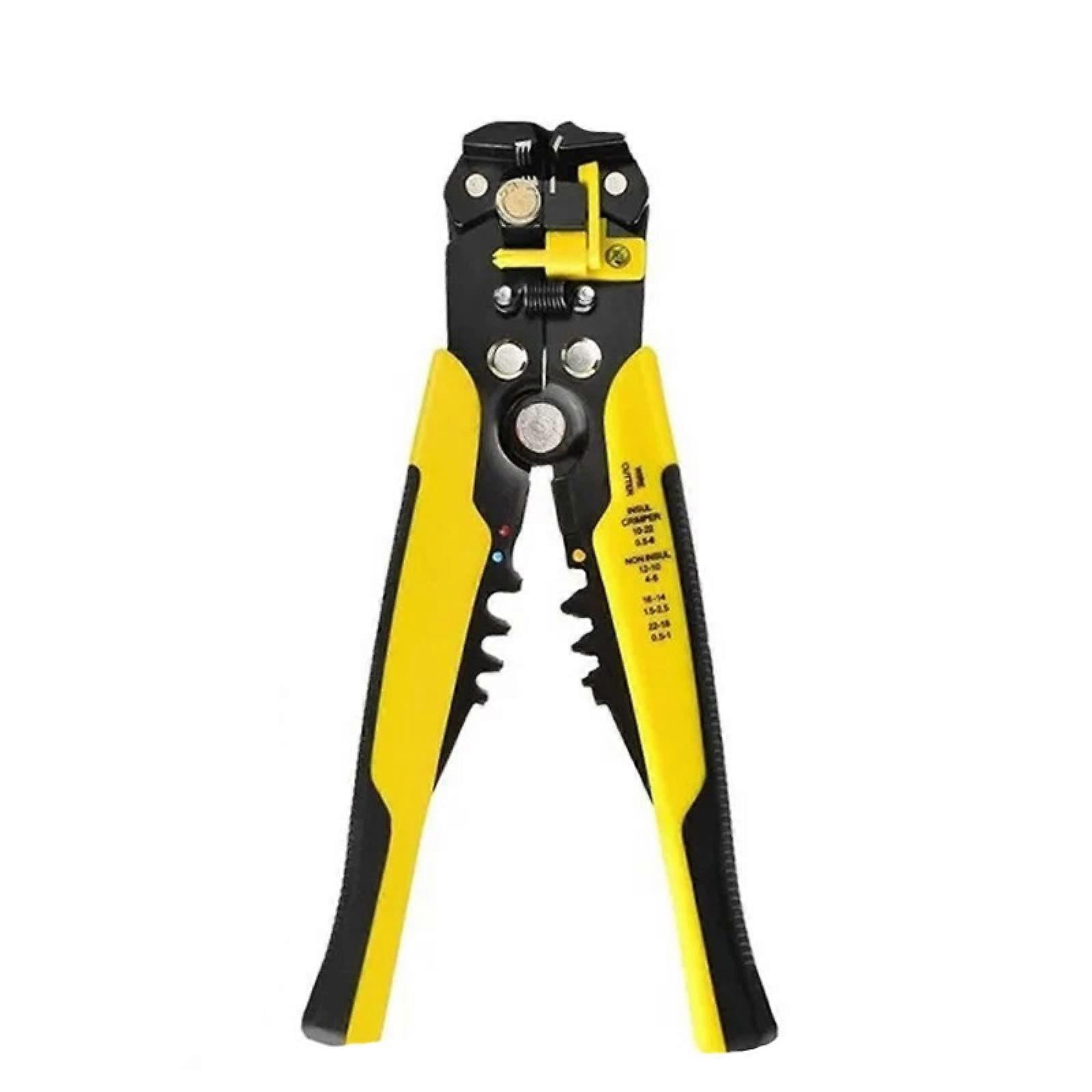Wire stripper, Multifunctional wire crimping and cutting machine, Automatic wire stripping machine, Crimping and stripping tools, Nero