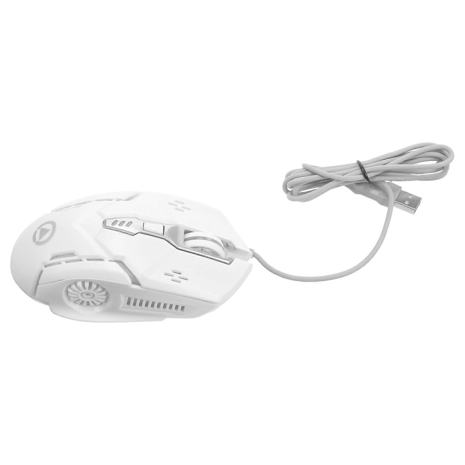 Silent Ergonomic USB Mouse with RGB Backlighting   Precise Tracking, Comfortable Design, Durable Wired Laptop Accessory for Work and Gaming